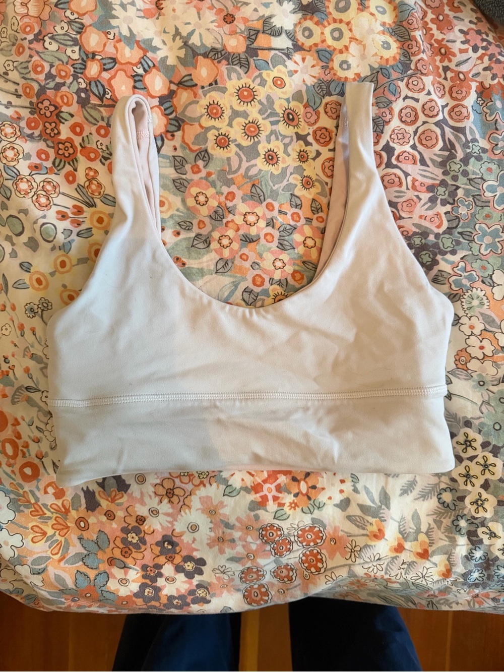 lululemon athletica Scoop Neck Bralette in Pale Lavender